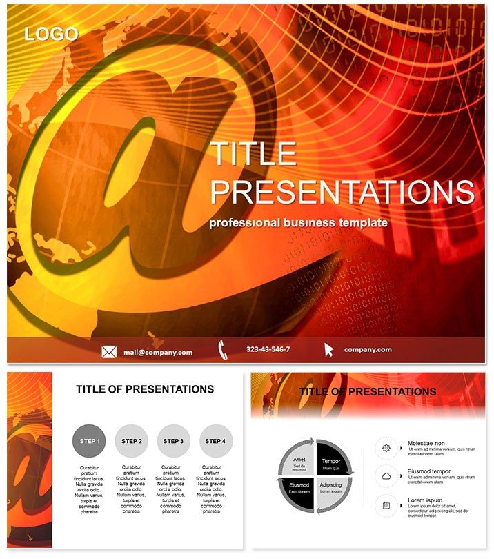 E-Mail Keynote Template for Presentations