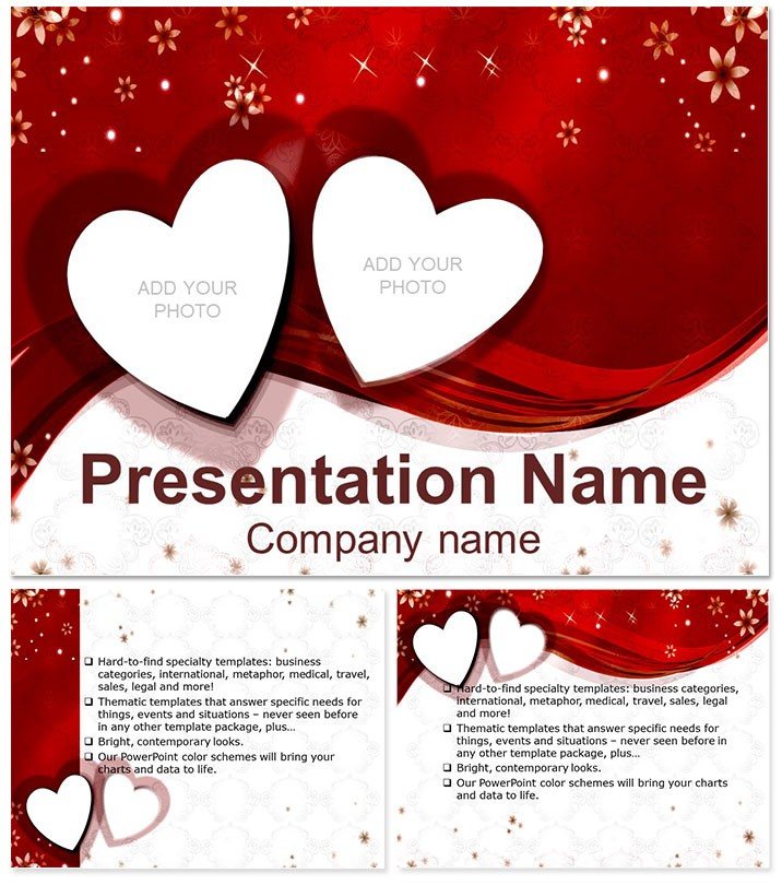 Forever Love Keynote template - Themes
