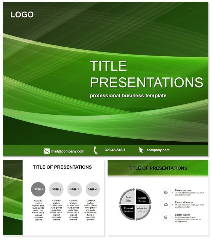 Green Background Keynote Themes