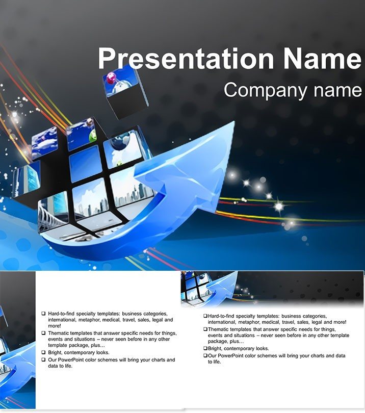 Business Recovery Keynote Template - Presentation Themes