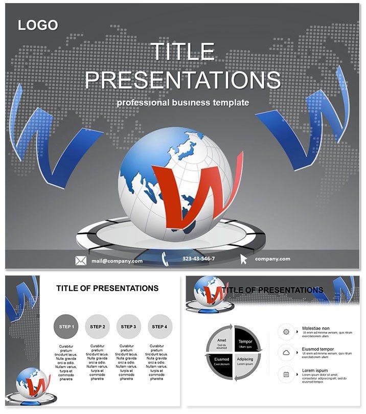 World Wide Web (WWW) Keynote themes and templates
