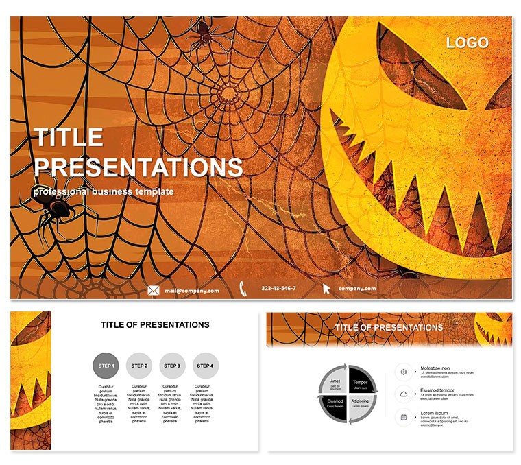 Halloween template: Keynote themes