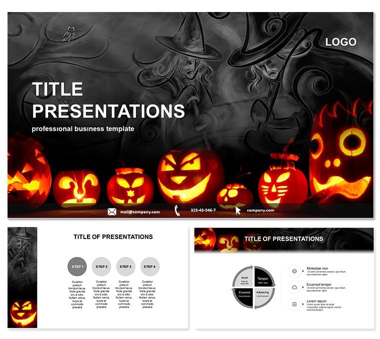 The Witches Conjure templates: Keynote Themes