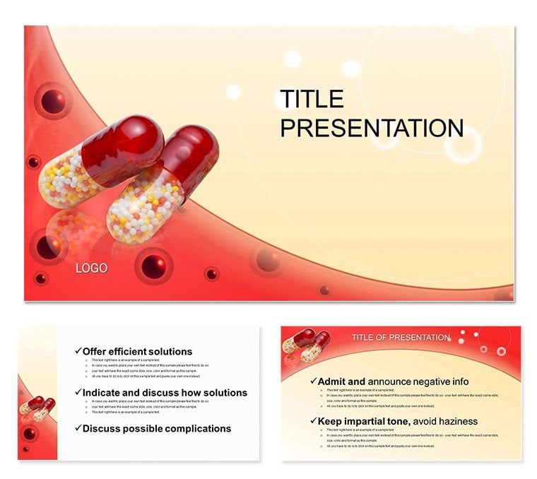Medical Research Slideshow Template for Keynote