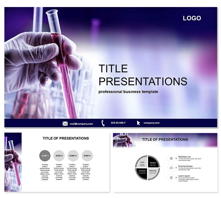Ampoule Chemistry Keynote Template for Presentation