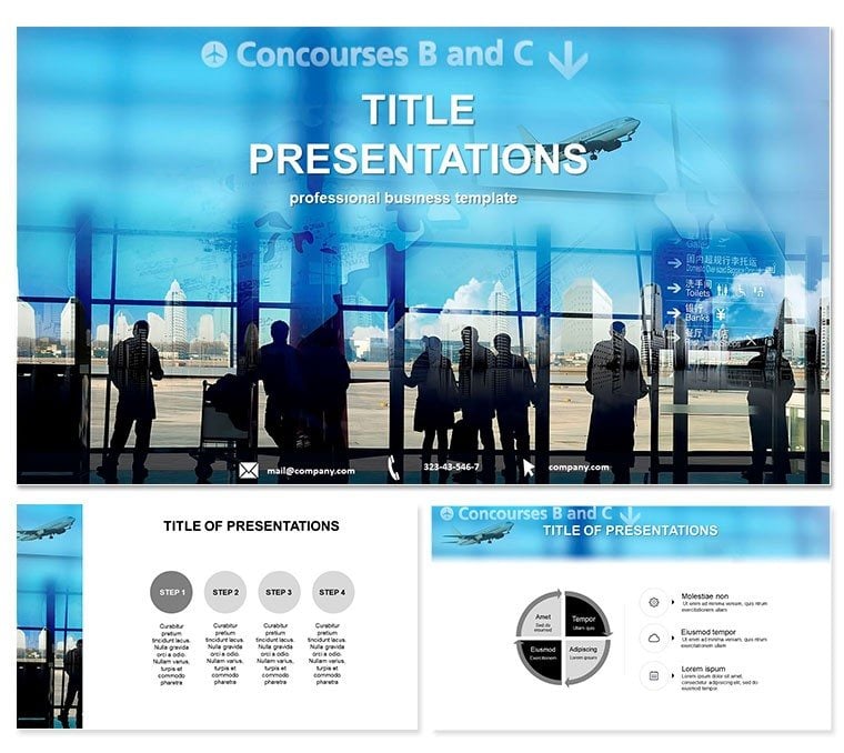 Airport and Passengers Keynote Template: Presentations
