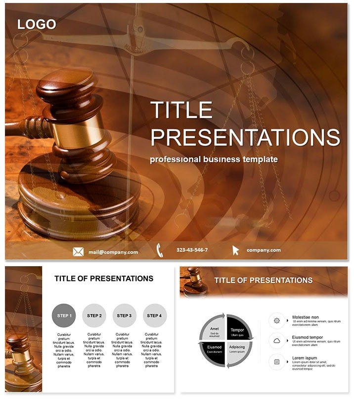 Legal Legislation Keynote templates - Themes