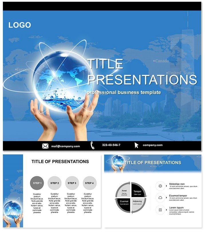 World Economic Forum Keynote template Presentation