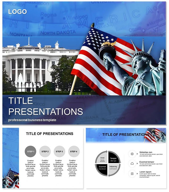 Symbols USA templates: Keynote Themes