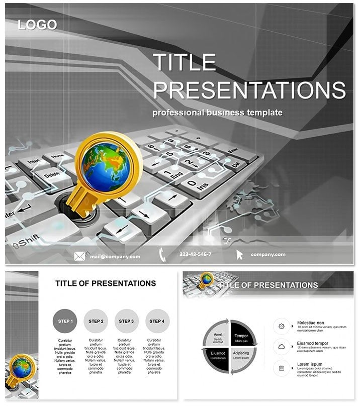 Computer Lessons Keynote Templates