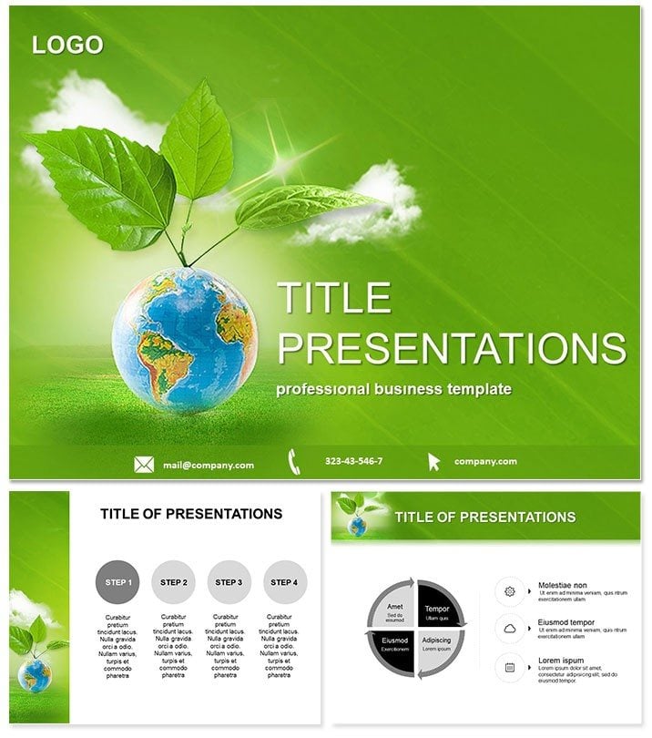 Eco - Earth Keynote Templates