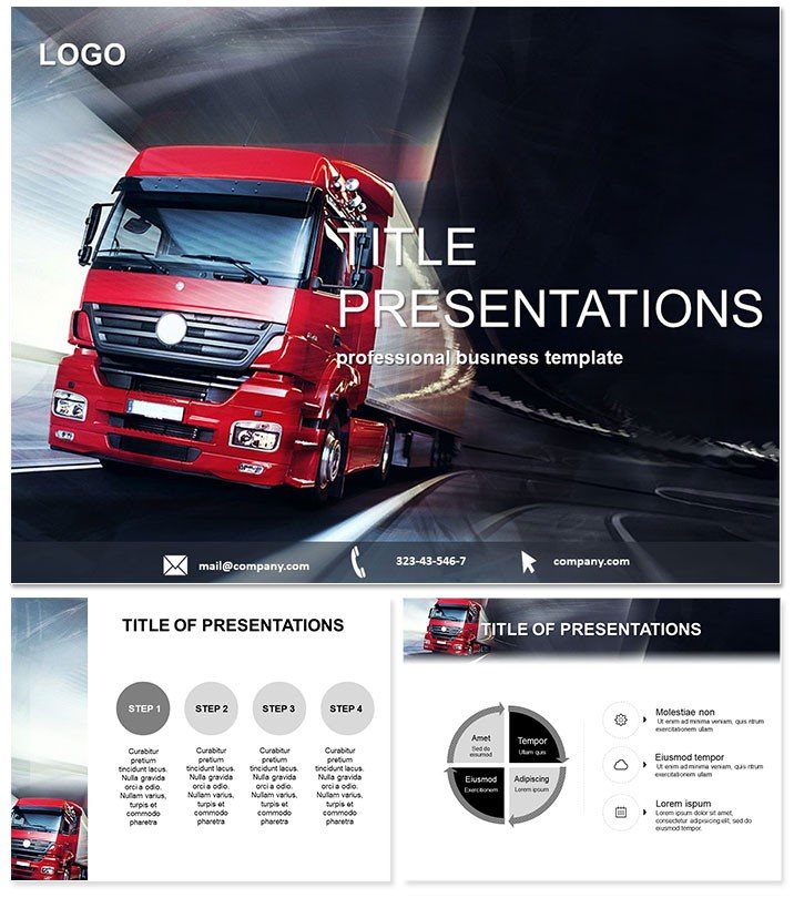 Keynote Truck with Goods Templates