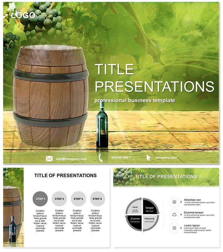 Terms of Wine Production Keynote Templates