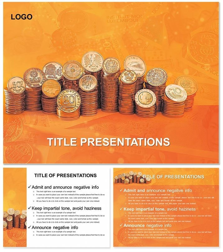 Gold Coins Keynote Themes Presentation