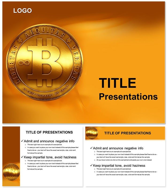 Coin Bitcoin Keynote Templates