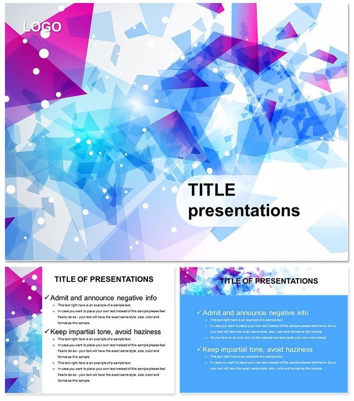 Colorful Plastic Keynote Template | Abstract Presentation
