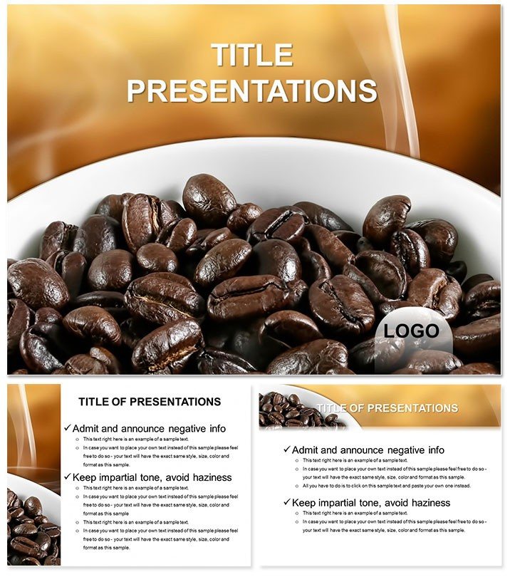 Coffee Beans Keynote Templates