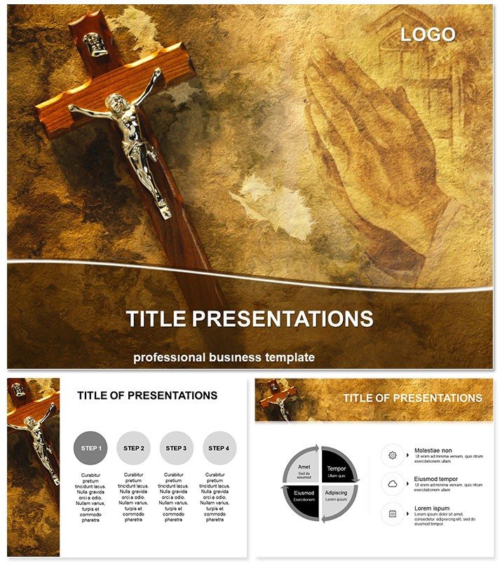 Religion Christianity Keynote template for Presentation