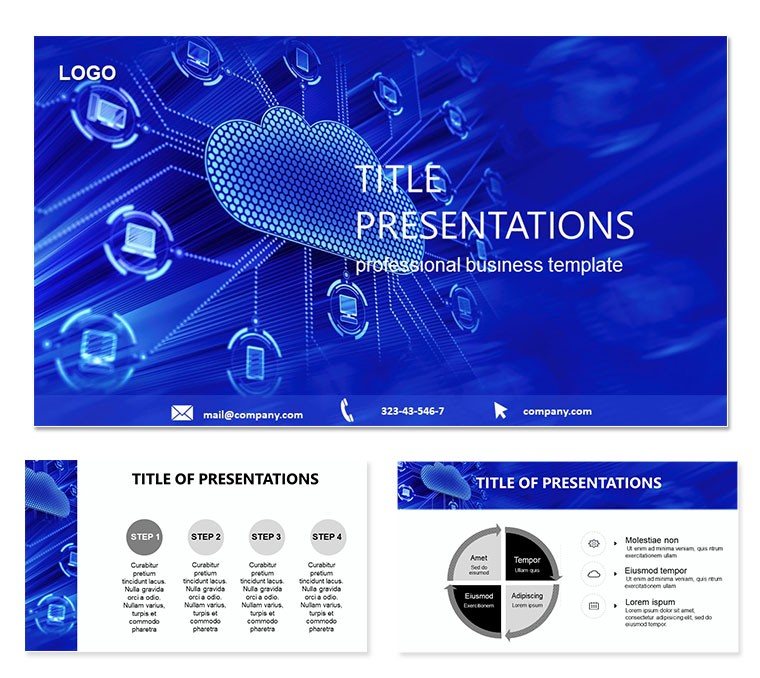 Cloud System Keynote template Presentation