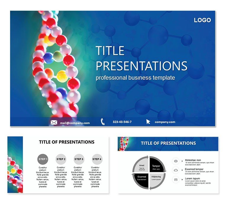 DNA Studies Keynote Templates Presentation