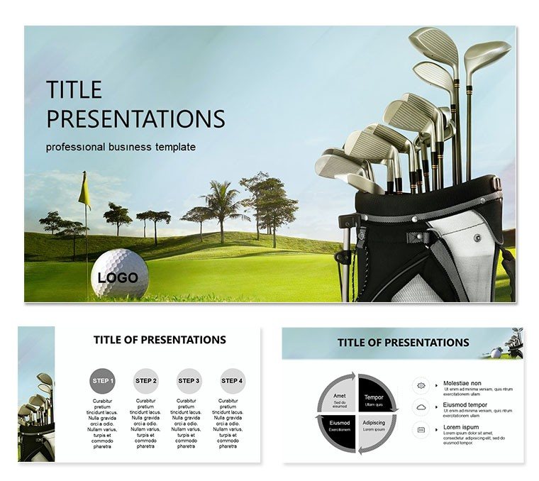 Golf Resort Keynote Templates