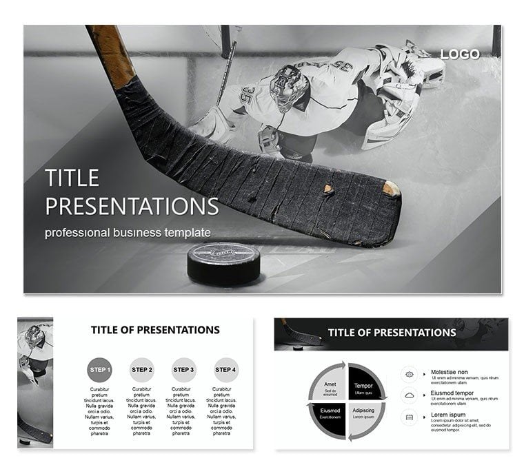 Hockey Practice Plans with Keynote Presentation Template