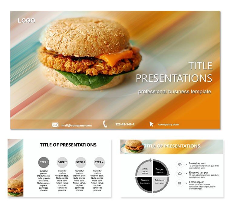 Sandwich Keynote Template Presentation