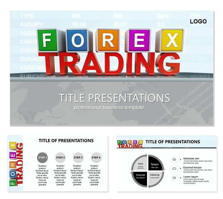 Forex Trading Keynote templates