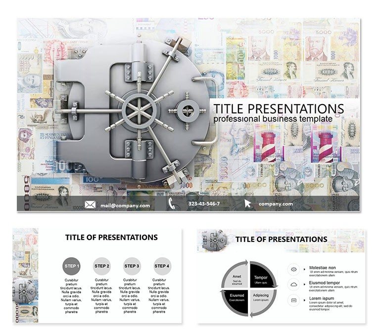 Impress Your Audience with Bank Vault Keynote Themes and Templates