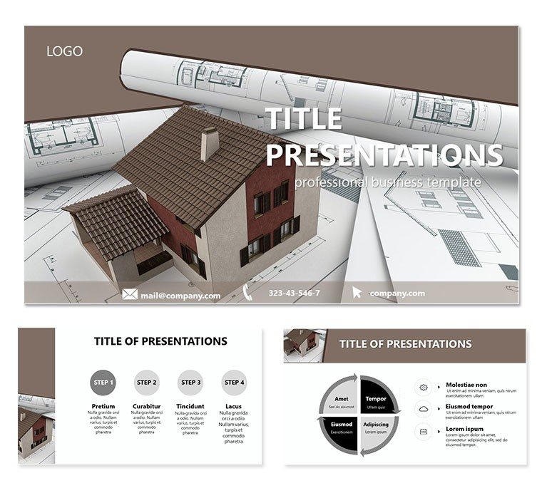 House Project Keynote templates - themes