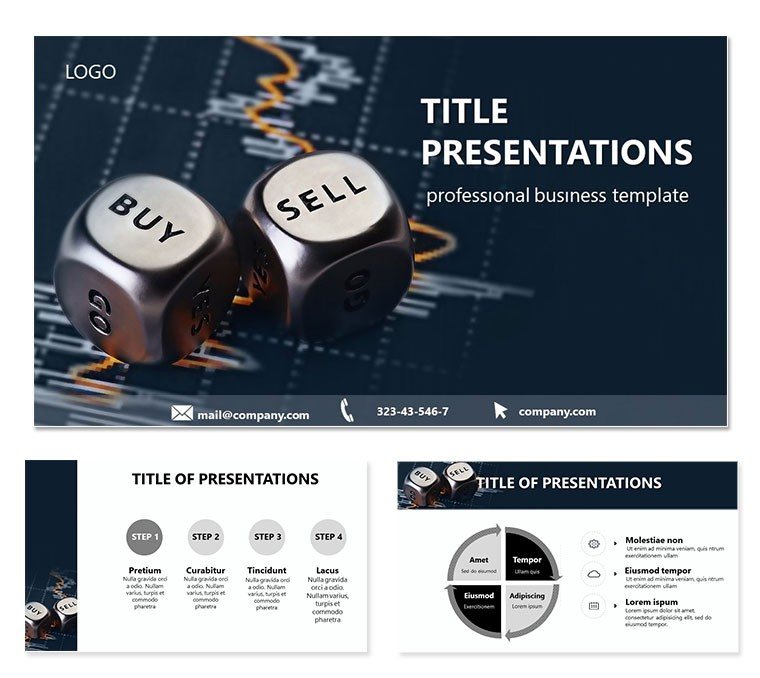 Buy and Sell Currencies Keynote templates