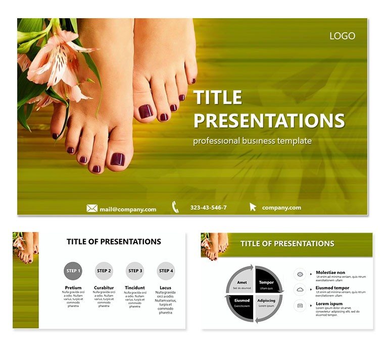 Foot Peel Keynote template Presentation