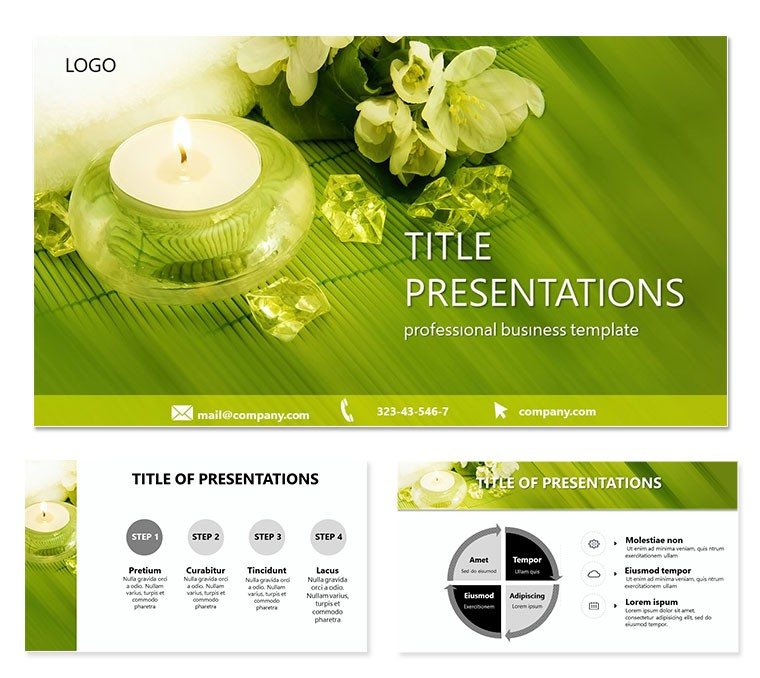 Relaxation Techniques Keynote themes, Presentation templates