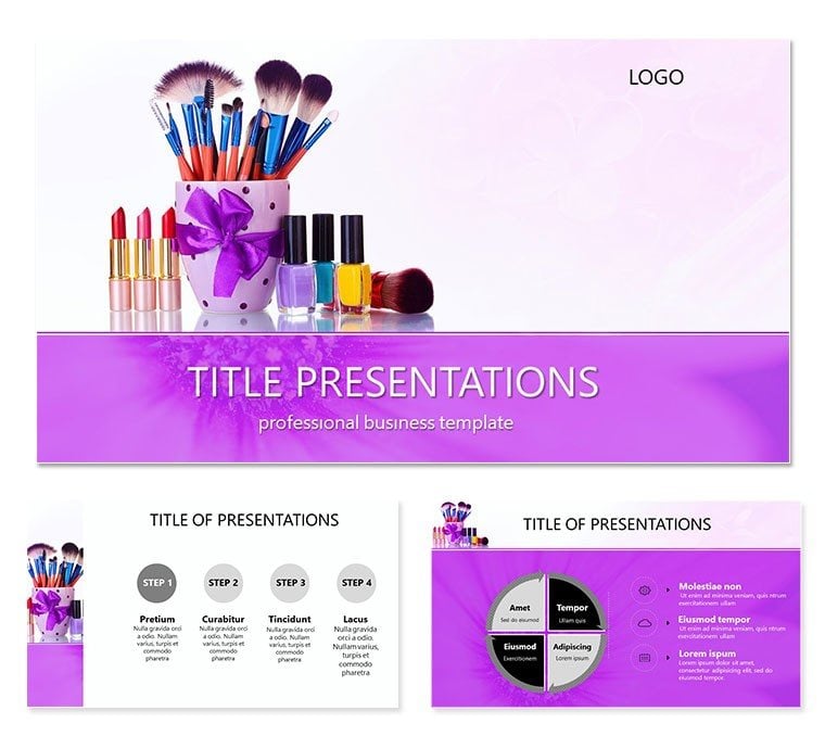 Lush Cosmetics Keynote templates