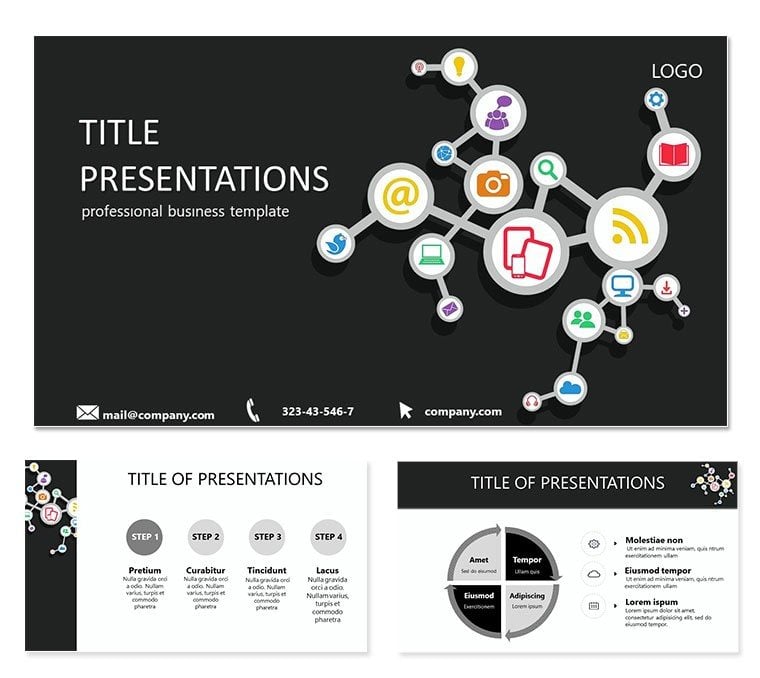 SEO Promotion Keynote template - Themes