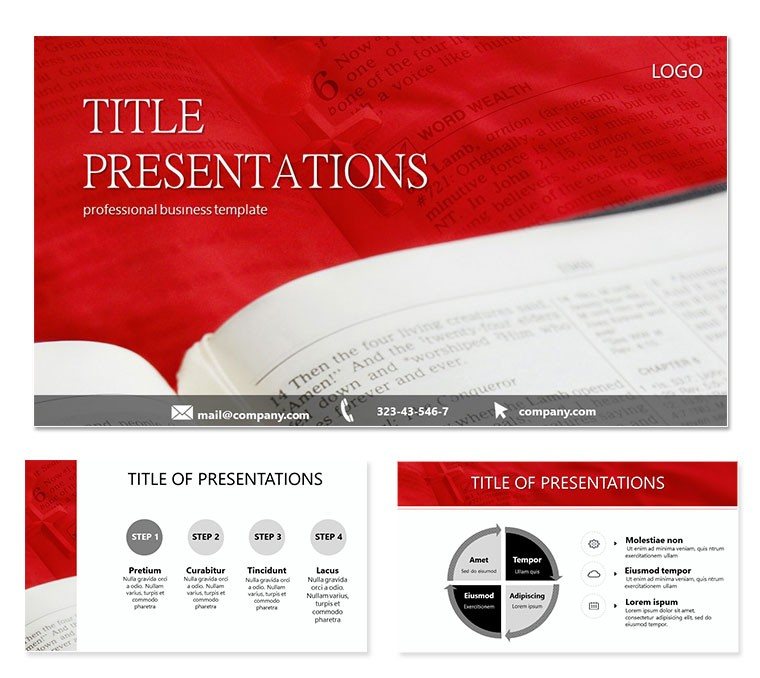 Holy Scripture Keynote templates