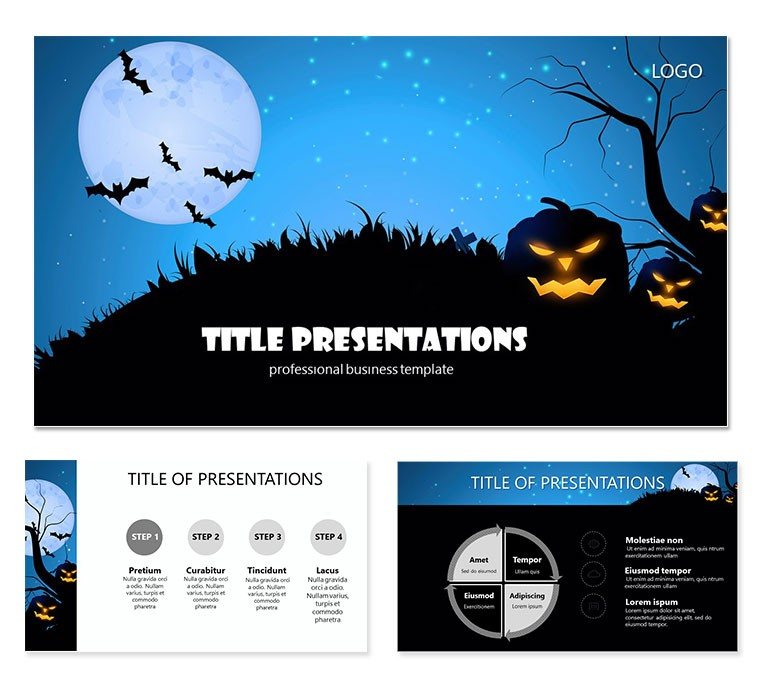 Halloween Events Keynote templates