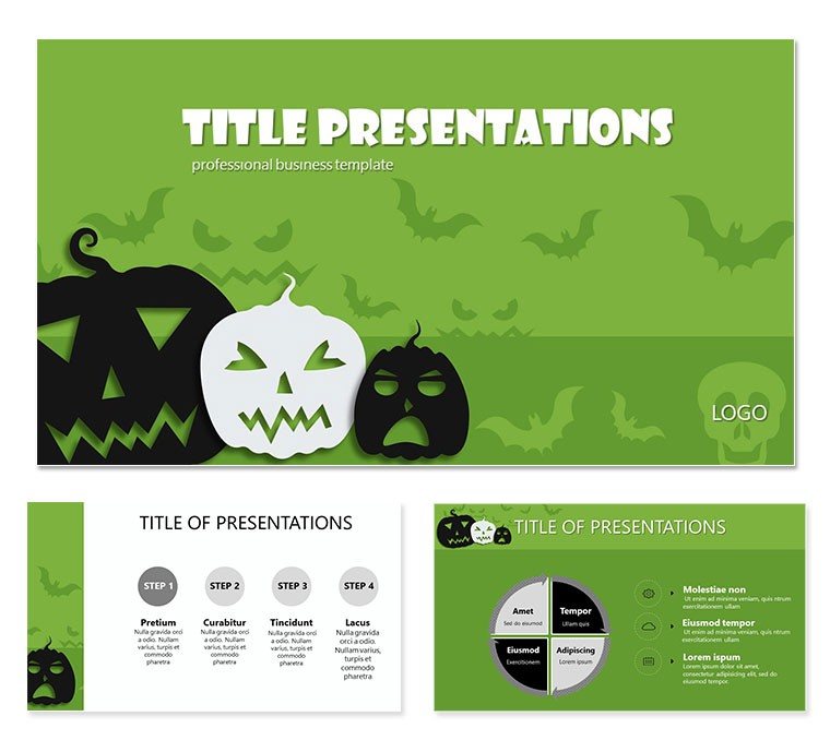 Main Symbol of Halloween Keynote templates