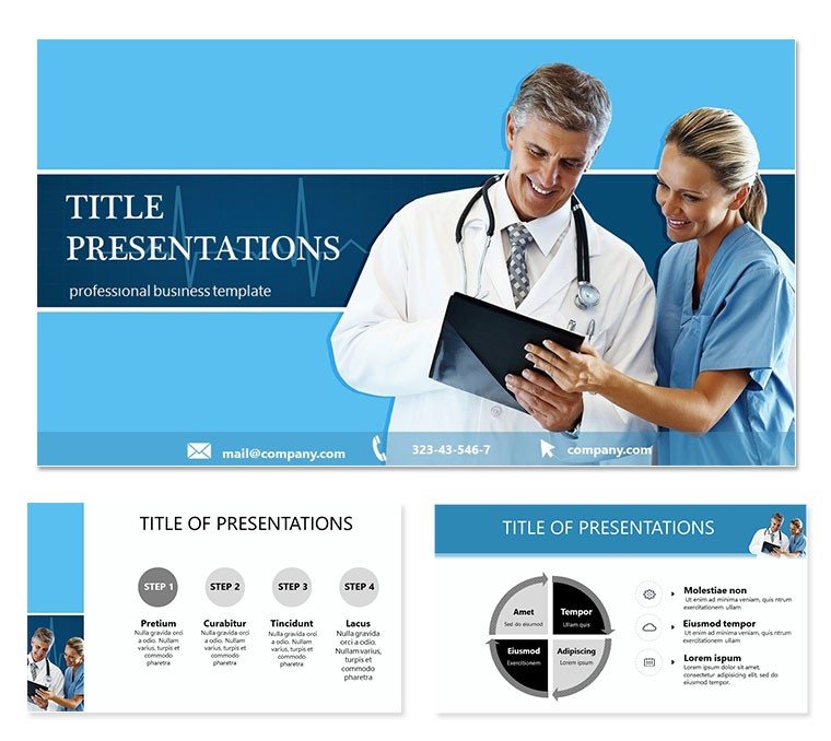 Doctors Keynote presentation templates