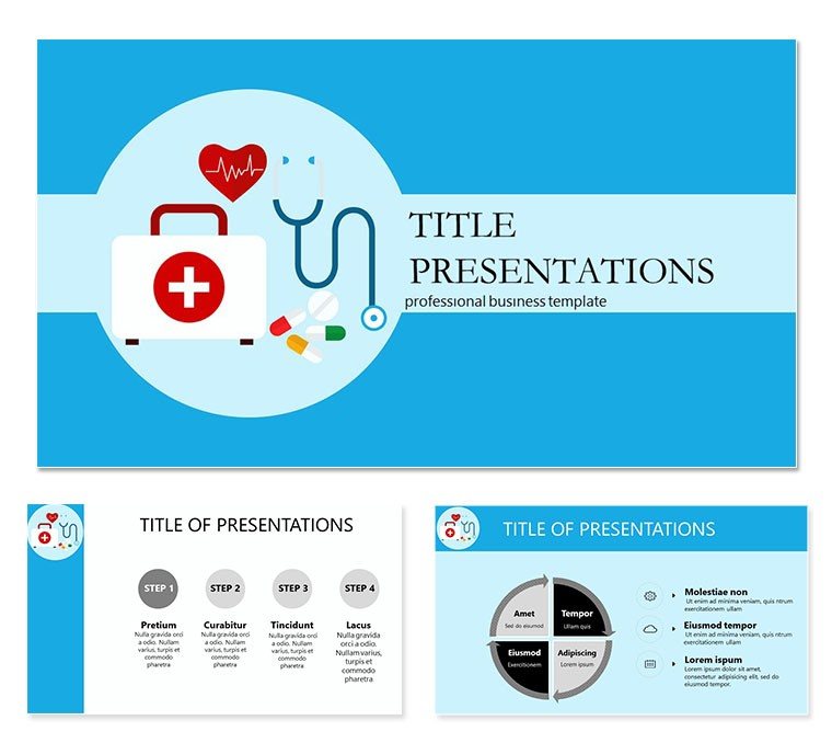 Symptoms and treatment of diseases Keynote templates