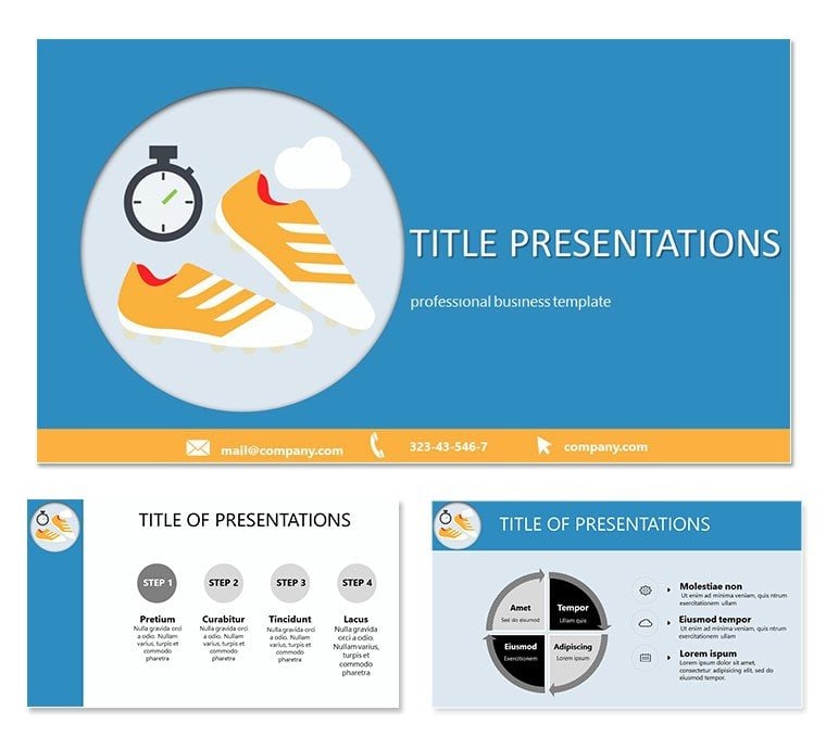 Healthy sport Keynote template for Presentation