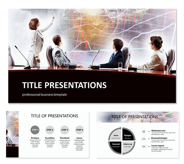 Business template and background for Keynote Presentation