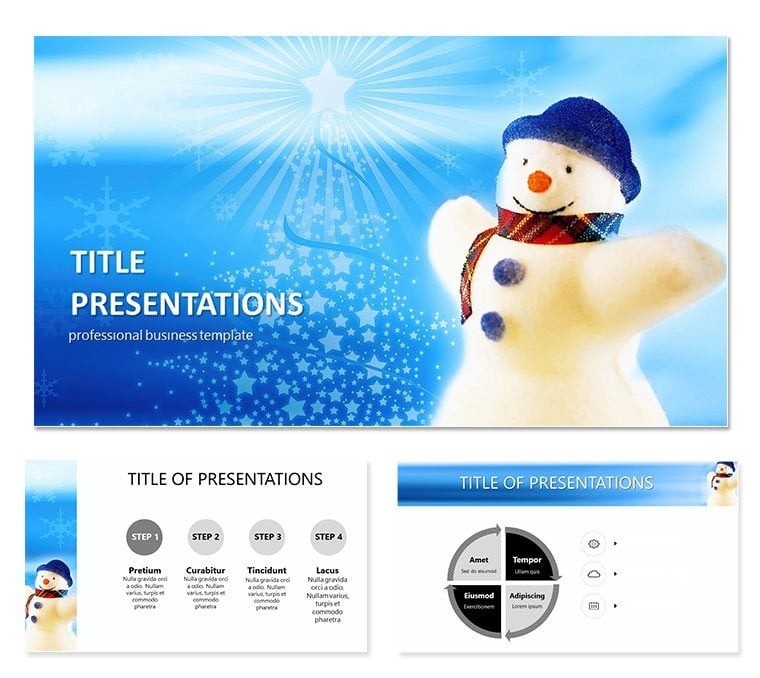 Snowman Keynote templates