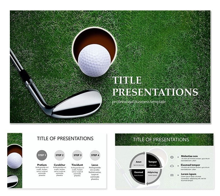 Rules Golf Keynote template Presentation