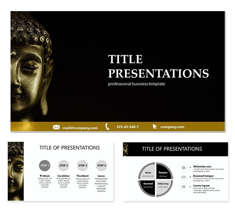 Gautama Buddha Keynote template