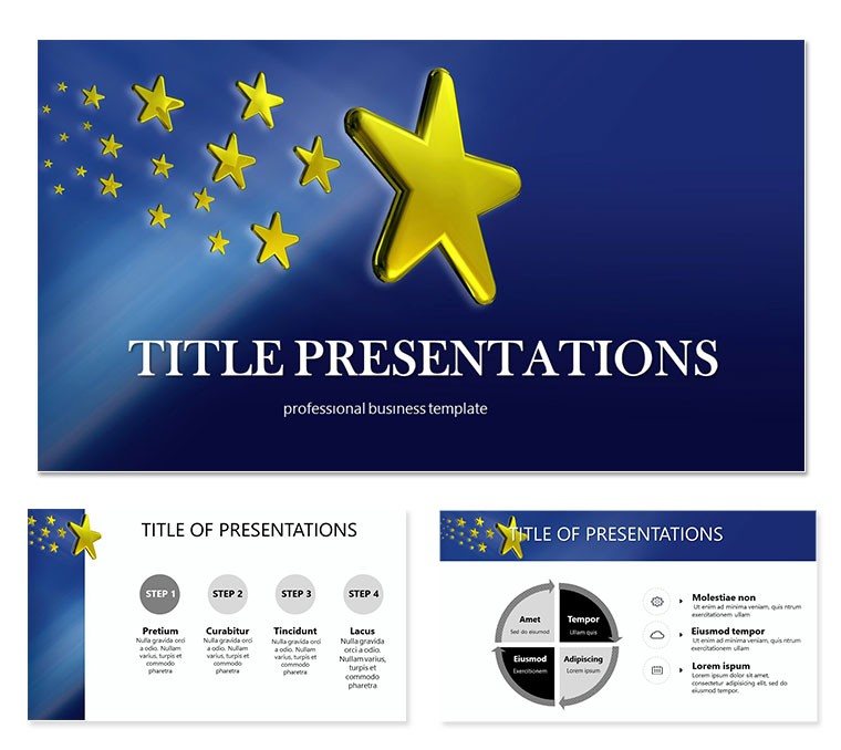 EU Stars Keynote Template: Design Presentation