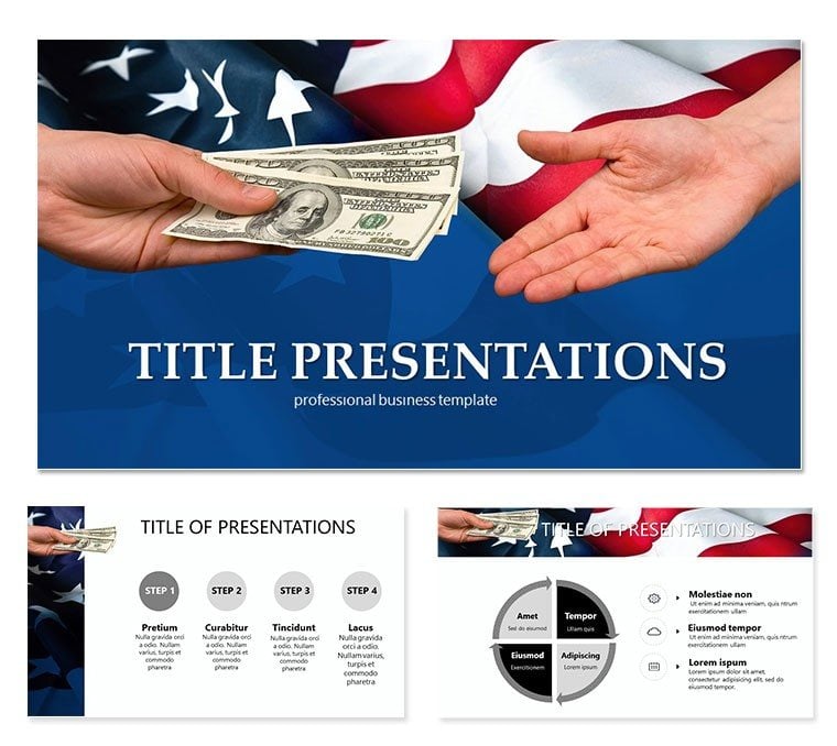 Cash Loan Keynote themes, Finance Presentation templates