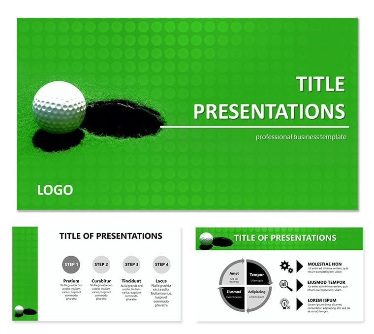 Golf Course Presentation with Keynote Template
