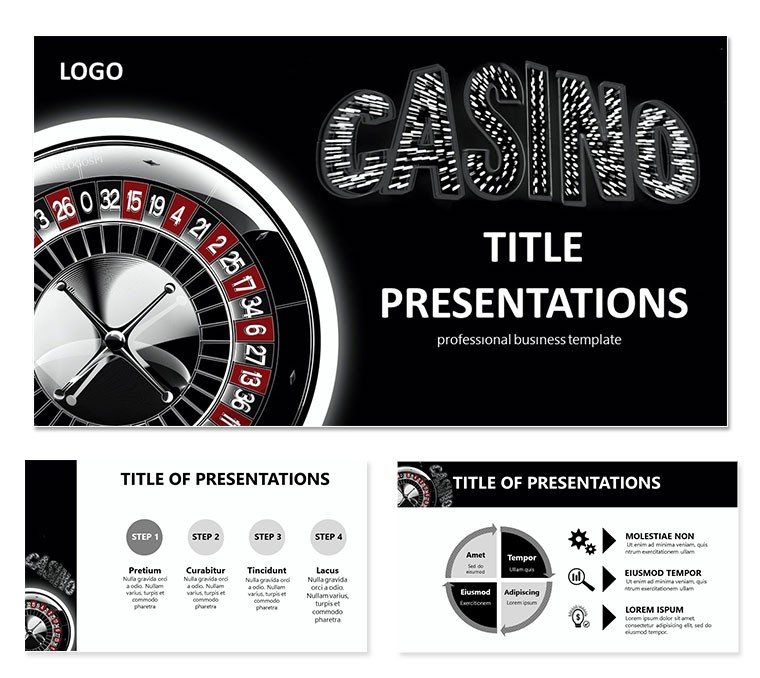 Casino Roulette Keynote Templates | Presentation Themes