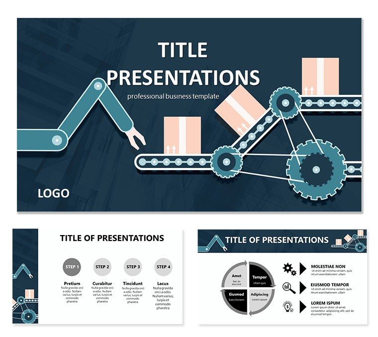 Mechatronics Engineering and Automation Keynote templates